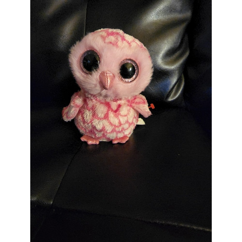 Ty Beanie Boo Pinky the Barn Owl - 2013 (#1)